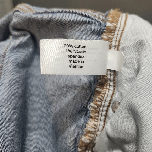 Lane Bryant Women's Denim Shorts Size 18 Blue - Picture 7 of 7